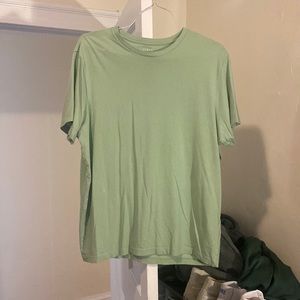 J Crew large green t shirt